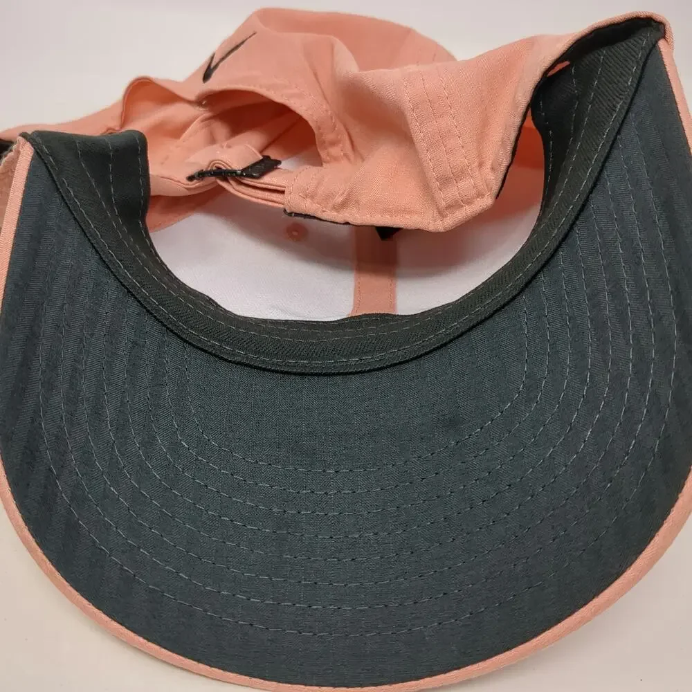 Nike Baseball Cap Pink Gray One Size Legacy 91 Dri-Fit Undervisor Slideback Hat